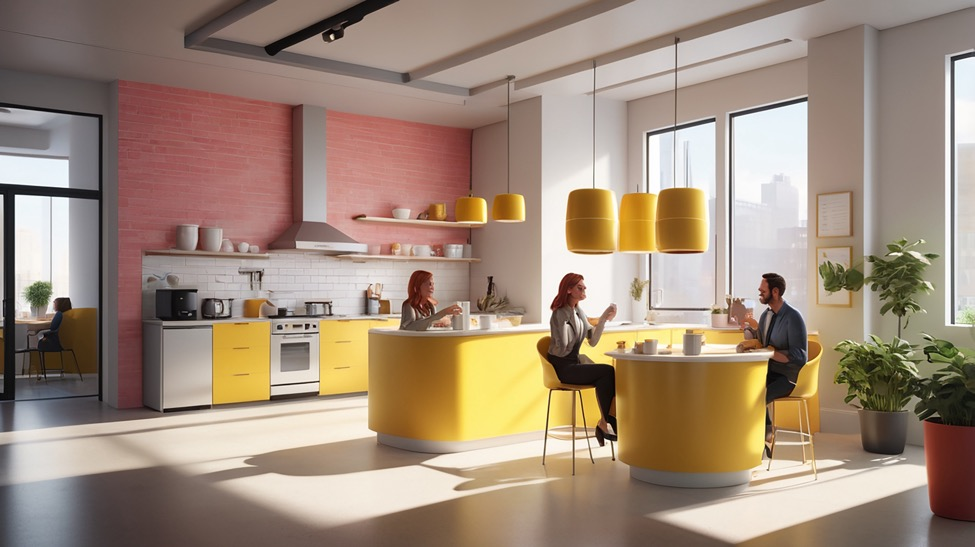 The Heart of the Office: New Trends in Office Kitchens and Break Areas