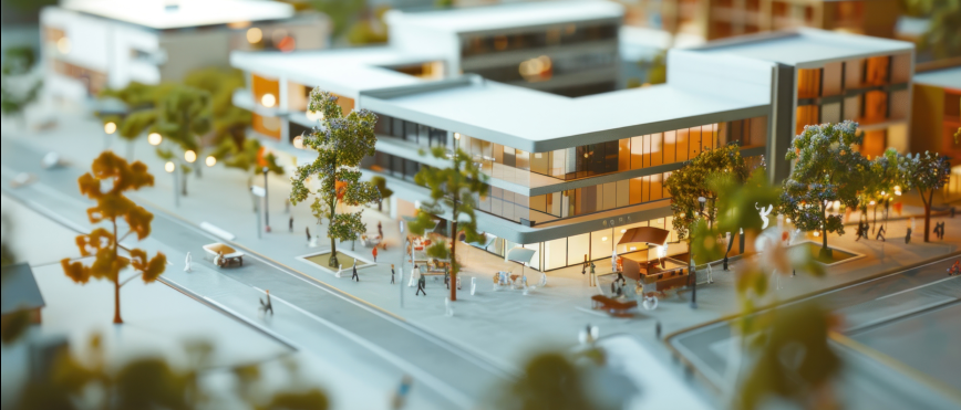 Outside image of a commercial building