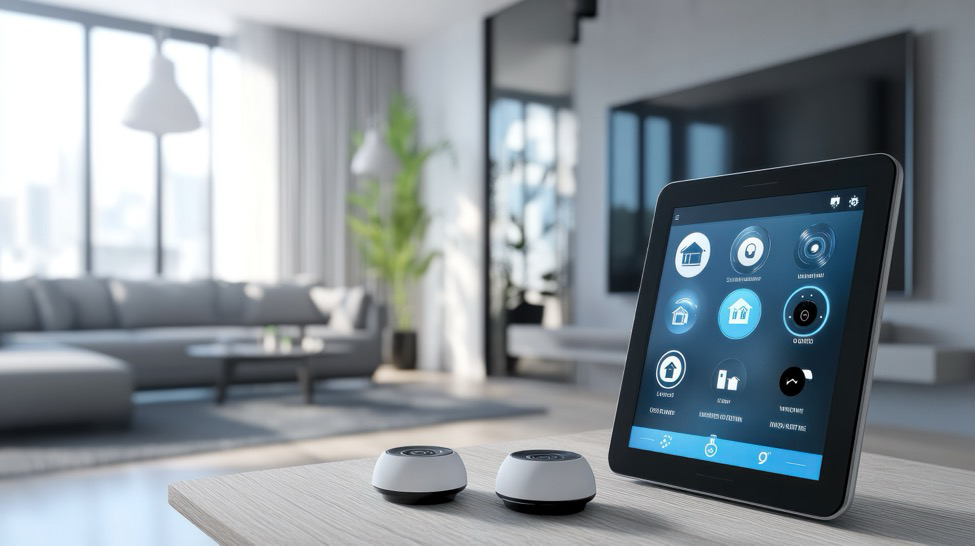 a home automation system for a luxury home