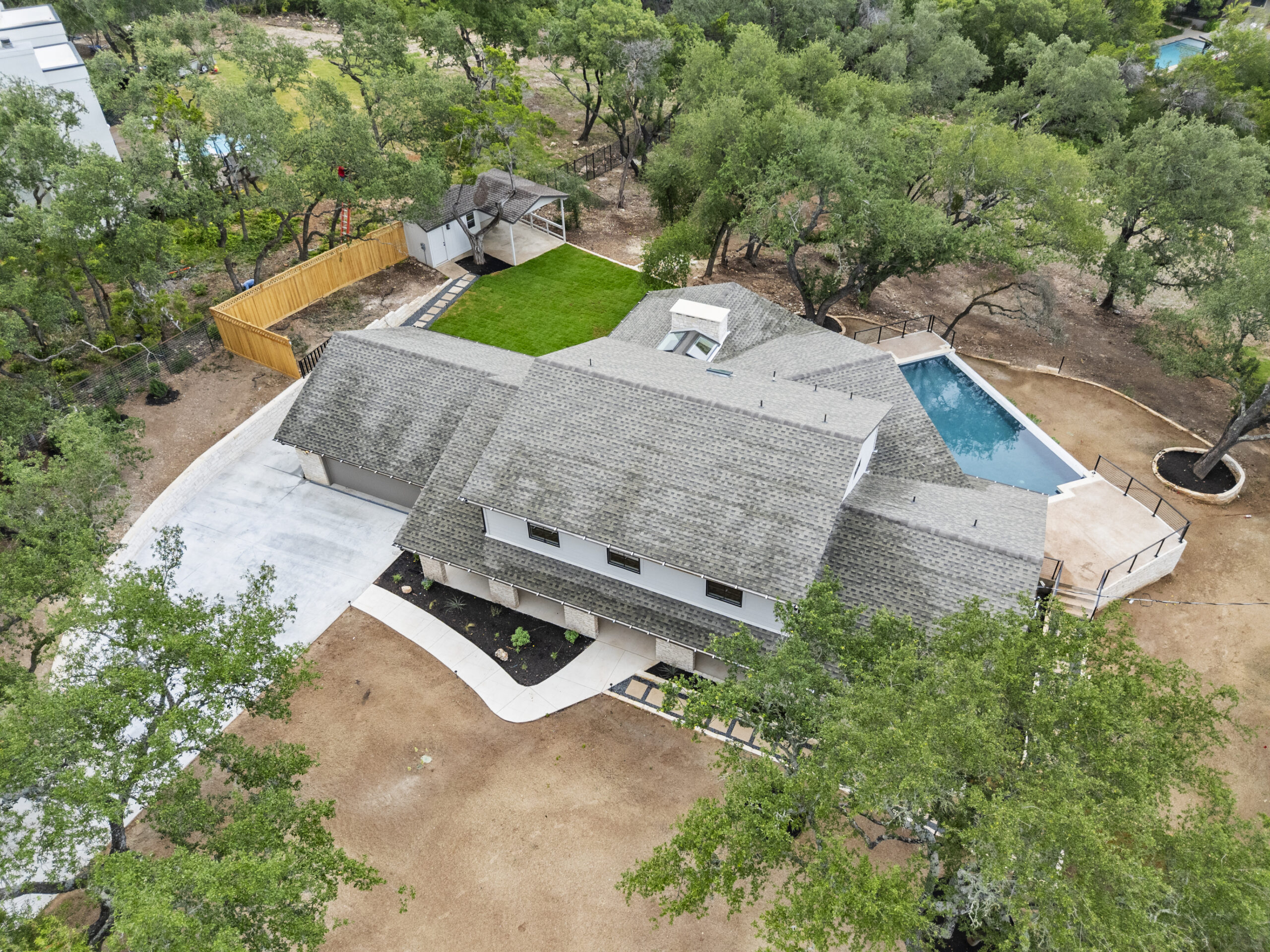 Picture of a house renovated by an Austin custom home builder